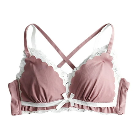 wendunide underwear women Women Fashion y Lovely Lace Bra Without Steel Push Up Vest Underwear Red M
wendunide underwear women Women Fashion y Lovely Lace Bra Without Steel Push Up Vest Underwear Red M