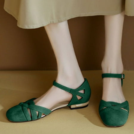 Christmas Fashion Summer Women Sandals Low Heel Solid Color Roman Style Casual Buckle
Christmas Fashion Summer Women Sandals Low Heel Solid Color Roman Style Casual Buckle