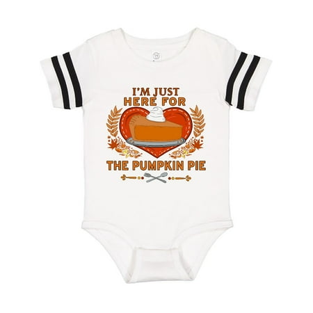 Inktastic I m Just Here for The Pumpkin Pie with Heart and Leaves Gift Baby Boy or Baby Girl Bodysuit
Inktastic I m Just Here for The Pumpkin Pie with Heart and Leaves Gift Baby Boy or Baby Girl Bodysuit