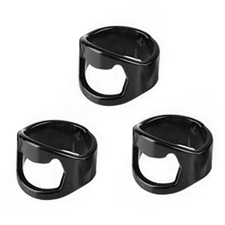 NIUREDLTD 3PCS Stainless Steel Finger Thumb Ring Bottle Open Opener Bar Tool Gifts
NIUREDLTD 3PCS Stainless Steel Finger Thumb Ring Bottle Open Opener Bar Tool Gifts