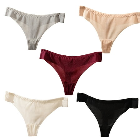 Dadaria Women s Underwear 5PCS MiX Women Breathable Seamless Low Waisted Briefs T-Back khaki Wine Gray Black White M Women
Dadaria Women s Underwear 5PCS MiX Women Breathable Seamless Low Waisted Briefs T-Back khaki Wine Gray Black White M Women
