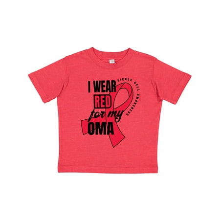 Inktastic Sickle Cell Awareness I Wear Red For My Oma Gift Toddler Boy or Toddler Girl T-Shirt
Inktastic Sickle Cell Awareness I Wear Red For My Oma Gift Toddler Boy or Toddler Girl T-Shirt