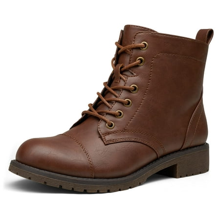 Vepose Women s Ankle Boots Fashion Booties Low Heel Lace up Ankle Boots for Women Cognac 08.5
Vepose Women s Ankle Boots Fashion Booties Low Heel Lace up Ankle Boots for Women Cognac 08.5