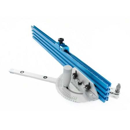 POWERTEC Table Saw Precision Miter Gauge System with 27 Angle Stops (71391)