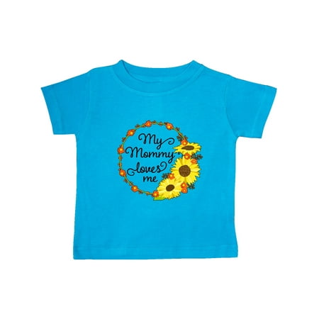 Inktastic My Mommy Loves Me with Sunflower Wreath Gift Baby Boy or Baby Girl T-Shirt
Inktastic My Mommy Loves Me with Sunflower Wreath Gift Baby Boy or Baby Girl T-Shirt