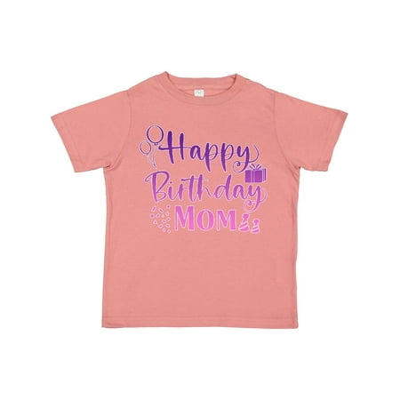 Inktastic Purple Happy Birthday Mom Gift Toddler Boy or Toddler Girl T-Shirt 
Inktastic Purple Happy Birthday Mom Gift Toddler Boy or Toddler Girl T-Shirt