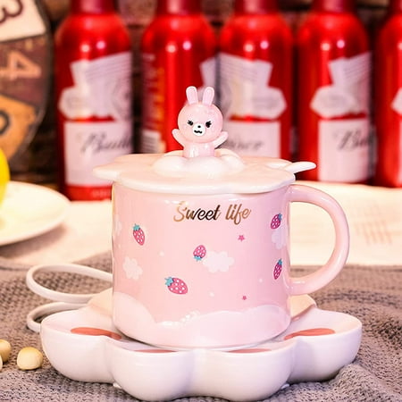LANGM Mug Small Animal Ceramic Coffee Mug 14 oz Lid Straw Spoon Kawaii Ceramic Mug Set Perfect for Birthdays Women Gifts Warm Home Gifts
LANGM Mug Small Animal Ceramic Coffee Mug 14 oz Lid Straw Spoon Kawaii Ceramic Mug Set Perfect for Birthdays Women Gifts Warm Home Gifts