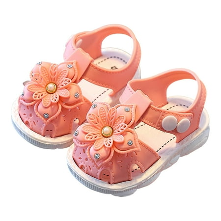 RUICUW Children Shoes Comfortable Soft Sole Sandals Fashionable Flower Beach Seaside Bow Sandals 18-21 Months
RUICUW Children Shoes Comfortable Soft Sole Sandals Fashionable Flower Beach Seaside Bow Sandals 18-21 Months