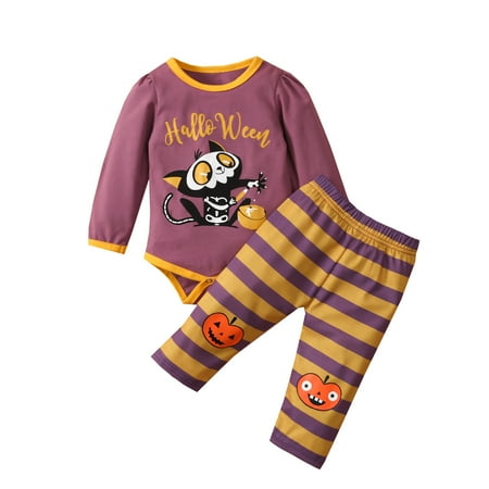 dmqupv Baby Girl Outfits Toddler Kids Girls Boys Outfit Prints Long Sleeves Little Girl Outfits Size 7/8 Purple 6-9 Months
dmqupv Baby Girl Outfits Toddler Kids Girls Boys Outfit Prints Long Sleeves Little Girl Outfits Size 7/8 Purple 6-9 Months