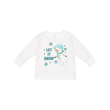 Inktastic Let It Snow Snowman Gift Toddler Boy or Toddler Girl Long Sleeve T-Shirt
Inktastic Let It Snow Snowman Gift Toddler Boy or Toddler Girl Long Sleeve T-Shirt
