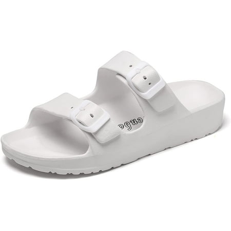 Men s Women s EVA Flat Sandals Adjustable Double Buckle Rubber Slide Sandals
Men s Women s EVA Flat Sandals Adjustable Double Buckle Rubber Slide Sandals