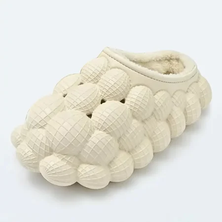 Women‘s Bubble Slippers Winter Thermal Lined Bubble Slides Soft Sole Bubble Slippers
Women‘s Bubble Slippers Winter Thermal Lined Bubble Slides Soft Sole Bubble Slippers