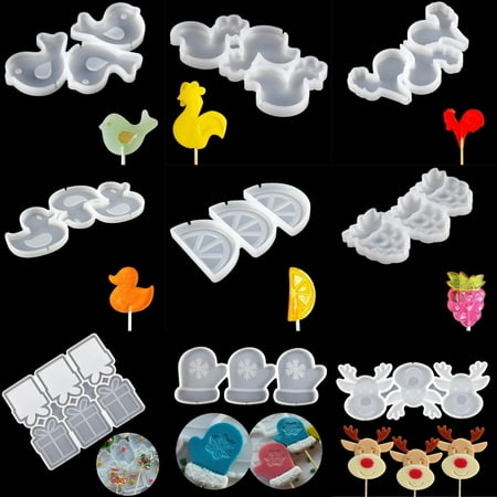 Multifunctional Candy Mold Safe Maple Leaf Fruit Pumpkin Drop Shape for Dessert Shop