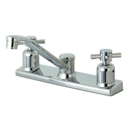 Kingston Brass FB121DX Centerset Kitchen Faucet Polished Chrome