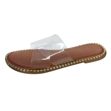 Leather Slippers for Women Memory Foam Summer Women s Casual Shoes Breathable Outdoor Diamond Pure Color Slippers
Leather Slippers for Women Memory Foam Summer Women s Casual Shoes Breathable Outdoor Diamond Pure Color Slippers