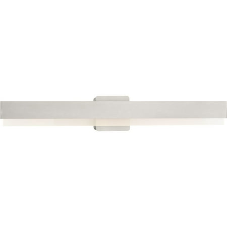 Semblance Collection 32 in. Brushed Nickel Medium Modern 3CCT Integrated LED Linear Vanity Light
Semblance Collection 32 in. Brushed Nickel Medium Modern 3CCT Integrated LED Linear Vanity Light