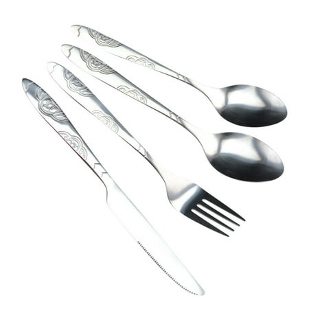 TFDZ Small Forks Fork 4 Pcs Stainless Steel Knifes Fork Spoon Family Travel Camping Cutlery Eyeful Pink
TFDZ Small Forks Fork 4 Pcs Stainless Steel Knifes Fork Spoon Family Travel Camping Cutlery Eyeful Pink