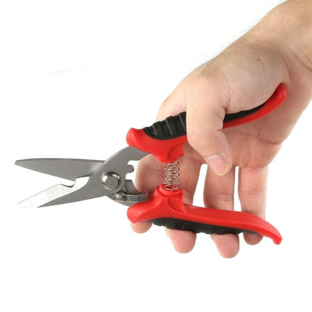 Domqga Garden Scissors Small Wear-Resistant Garden Scissors Cables Tapes For Thin Aluminum Sheets Thin Copper Sheets
Domqga Garden Scissors Small Wear-Resistant Garden Scissors Cables Tapes For Thin Aluminum Sheets Thin Copper Sheets