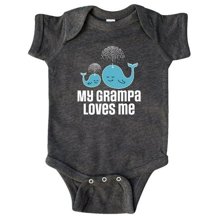 Inktastic Grampa Loves Me Grandchild Whale Gift Baby Boy or Baby Girl Bodysuit
Inktastic Grampa Loves Me Grandchild Whale Gift Baby Boy or Baby Girl Bodysuit