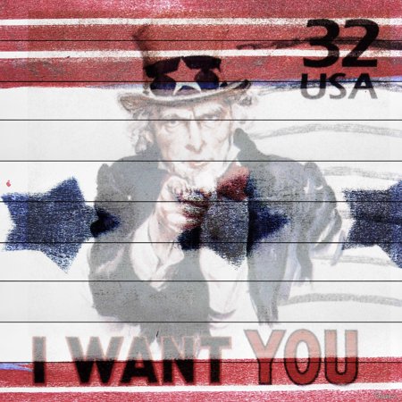 Parvez Michel Inc Parvez Taj 'I Want You' Fine Art Print - Multi-color