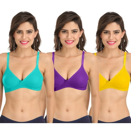 Ossirrio Women s Everyday Non Padded Non Wired 3/4th Coverage T-Shirt Bra with Free Transparent Strap
Ossirrio Women s Everyday Non Padded Non Wired 3/4th Coverage T-Shirt Bra with Free Transparent Strap