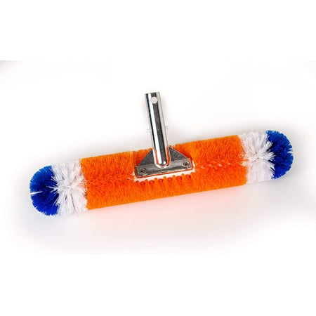 Blue Torrent Brush (18 Inches OrangeWhiteBlue)