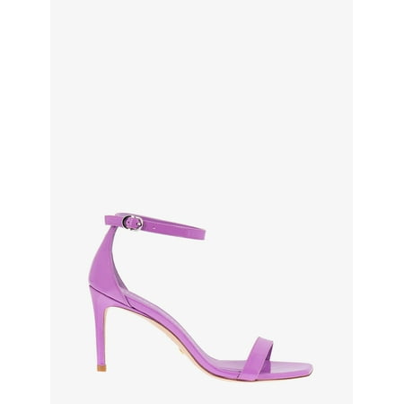 Stuart Weitzman Woman Nunakedcurve 85 Woman Purple Sandals