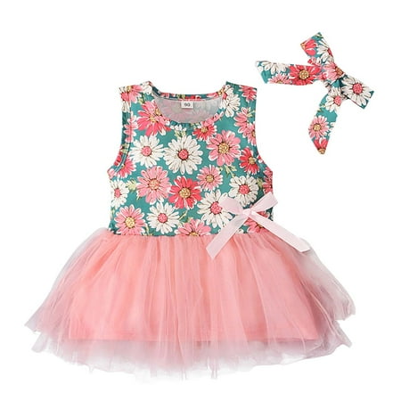 Gallickan Summer Toddler Girl Dress Set Toddler Baby Girls Children Summer Sleeveless Floral Vest Flower Print Bow Lace Mesh Dress Sizes 12M-4T Kids Deals under $10
Gallickan Summer Toddler Girl Dress Set Toddler Baby Girls Children Summer Sleeveless Floral Vest Flower Print Bow Lace Mesh Dress Sizes 12M-4T Kids Deals under $10