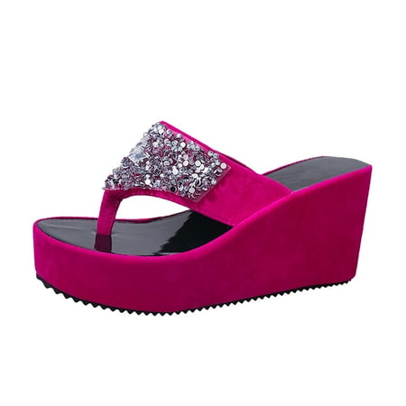 Babysbule Women s Slippers Clearance Flip-flops Platform Sandals And Slippers With Slope Heel Casual Slippers
Babysbule Women s Slippers Clearance Flip-flops Platform Sandals And Slippers With Slope Heel Casual Slippers