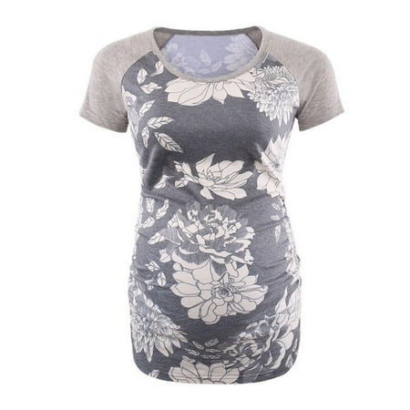 Black and Friday/Cyber·Monday Deals asdoklhq Maternity Clothes for Women Clearance Women s Maternity Wear Round Neck Side Pleated PrintedTop Maternity Short Sleeve T-shirt
Black and Friday/Cyber·Monday Deals asdoklhq Maternity Clothes for Women Clearance Women s Maternity Wear Round Neck Side Pleated PrintedTop Maternity Short Sleeve T-shirt