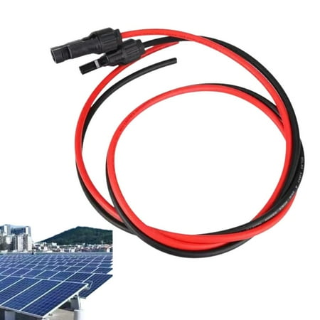 Julam Solar Extension Cable 3.28FT Waterproof Solar Extension Wire Kits Tool Waterproof Solar Extension Cable Wire for Home RV Outdoors fit
Julam Solar Extension Cable 3.28FT Waterproof Solar Extension Wire Kits Tool Waterproof Solar Extension Cable Wire for Home RV Outdoors fit