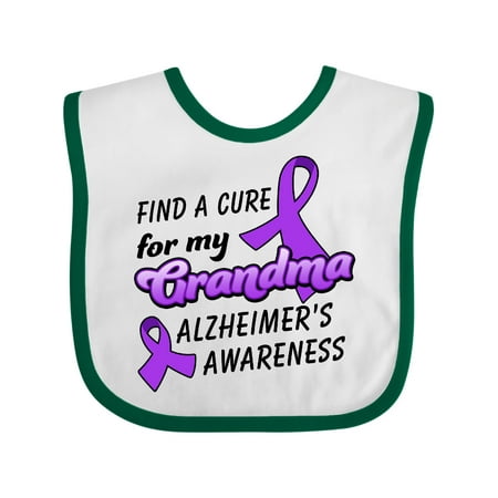 Inktastic Alzheimer s Awareness Find a Cure for my Grandma Gift Baby Boy or Baby Girl Bib
Inktastic Alzheimer s Awareness Find a Cure for my Grandma Gift Baby Boy or Baby Girl Bib