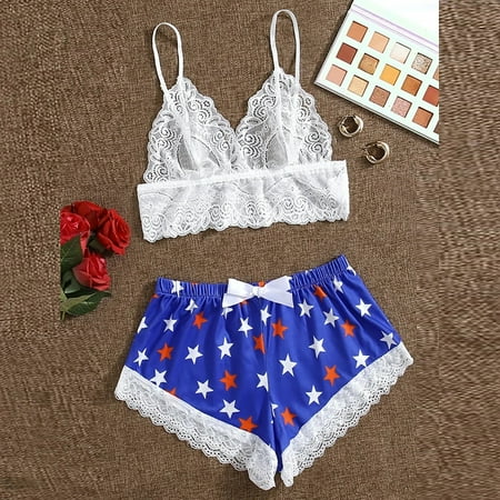 Qurein Women Lingerie Corset Lace Wire Free Racy Muslin Sleepwear Underwear Tops+Briefs
Qurein Women Lingerie Corset Lace Wire Free Racy Muslin Sleepwear Underwear Tops+Briefs