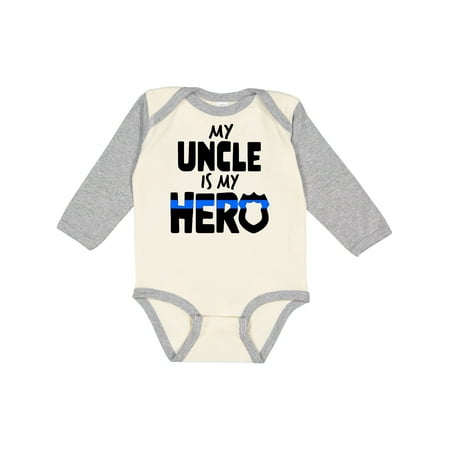 Inktastic My Uncle is my Hero Police Officer Family Gift Baby Boy or Baby Girl Long Sleeve Bodysuit
Inktastic My Uncle is my Hero Police Officer Family Gift Baby Boy or Baby Girl Long Sleeve Bodysuit