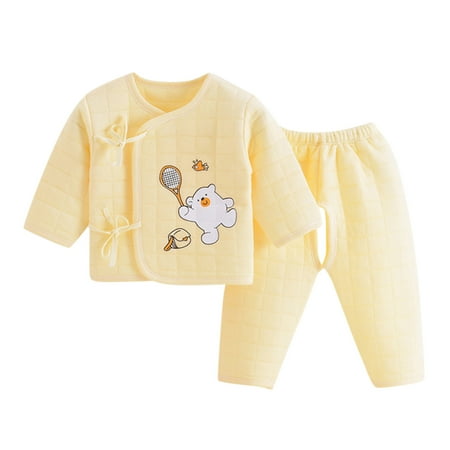 2PCS Baby Boys Girls Cartoon Pyjamas Tops Pants Sleepwear Set Outfits 
2PCS Baby Boys Girls Cartoon Pyjamas Tops Pants Sleepwear Set Outfits