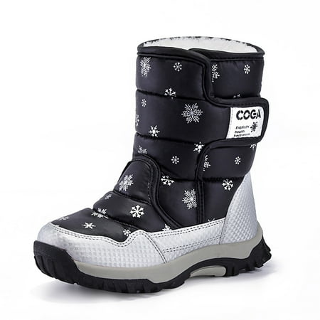 Kids Winter Snow Boots Waterproof Fleece Warm Anti-slip Lightweight Sport Shoes Boys Girls
Kids Winter Snow Boots Waterproof Fleece Warm Anti-slip Lightweight Sport Shoes Boys Girls