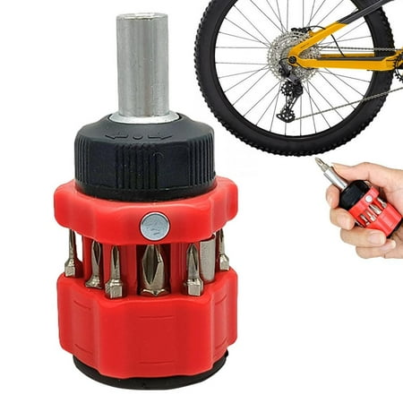 Tohuu Mini Screwdriver 12-in-1 Multi-bit Short Screwdrivers Multi-purpose Combination Screwdriver Tool Set for DIY Repairing classy
Tohuu Mini Screwdriver 12-in-1 Multi-bit Short Screwdrivers Multi-purpose Combination Screwdriver Tool Set for DIY Repairing classy
