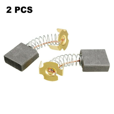 2pcs Carbon Brushes for Electric Motors 18mm x 17 x 7mm Replacement Part