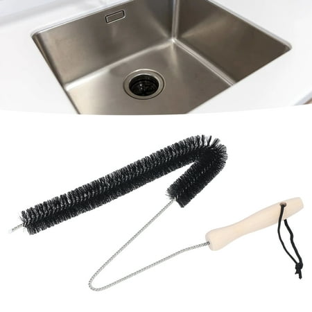 Fyydes Hose Cleaner Brush Stainless Steel Dryer Vent Cleaner Brush Multifunctional Bendable Pipe Brush With Wood Handle For Home Brush 
Fyydes Hose Cleaner Brush Stainless Steel Dryer Vent Cleaner Brush Multifunctional Bendable Pipe Brush With Wood Handle For Home Brush