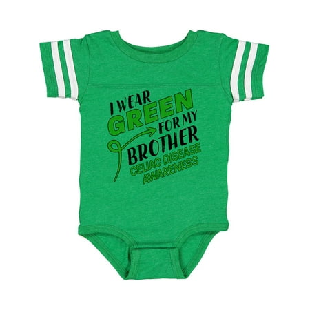 Inktastic I Wear Green for my Brother- Celiac Disease Awareness Gift Baby Boy or Baby Girl Bodysuit
Inktastic I Wear Green for my Brother- Celiac Disease Awareness Gift Baby Boy or Baby Girl Bodysuit
