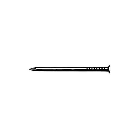 6 in. Common Steel Nail with Flat Head Smooth 50 Piece - 5 lbs - Case of 6
