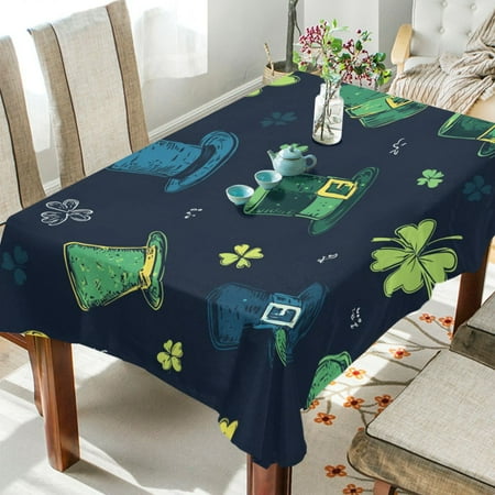 WOBOGO St Patricks Pattern with Hats and Shamrocks Square Tablecloth 60×108in Polyester Fabric Tablecloth Washable Dust Resistant Wrinkle Resistant
WOBOGO St Patricks Pattern with Hats and Shamrocks Square Tablecloth 60×108in Polyester Fabric Tablecloth Washable Dust Resistant Wrinkle Resistant