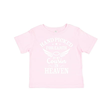 Inktastic Handpicked for Earth by My Cousin in Heaven with Angel Wings Gift Toddler Boy or Toddler Girl T-Shirt
Inktastic Handpicked for Earth by My Cousin in Heaven with Angel Wings Gift Toddler Boy or Toddler Girl T-Shirt