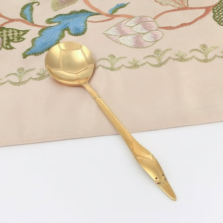 Thickened Brass Coffee Soup Spoon Mirror Polished Long Handle Tableware Food Grade Spoon for Kitchen
Thickened Brass Coffee Soup Spoon Mirror Polished Long Handle Tableware Food Grade Spoon for Kitchen
