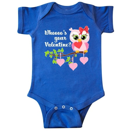 Inktastic Whoooo s Your Valentine with Cute Pink Owl Gift Baby Boy or Baby Girl Bodysuit
Inktastic Whoooo s Your Valentine with Cute Pink Owl Gift Baby Boy or Baby Girl Bodysuit