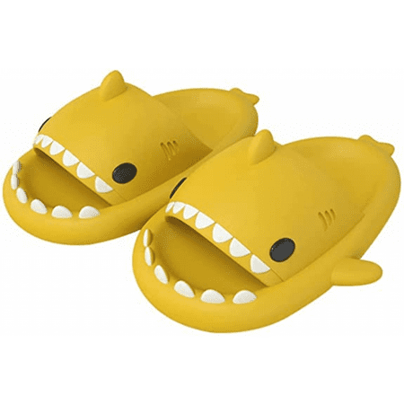 Wish Unisex Shark Slides Non-Slip Novelty Open Toe Sandals Fashionable Cute Beach Slippers Indoor & Outdoor Shark Yellow Size: 40/41 S770
Wish Unisex Shark Slides Non-Slip Novelty Open Toe Sandals Fashionable Cute Beach Slippers Indoor & Outdoor Shark Yellow Size: 40/41 S770