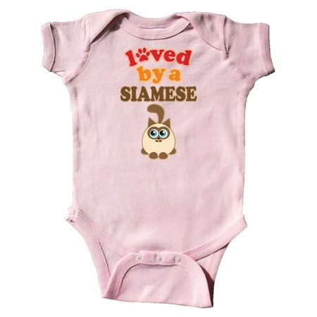 Inktastic Siamese Cat Lover Gift Gift Baby Boy or Baby Girl Bodysuit