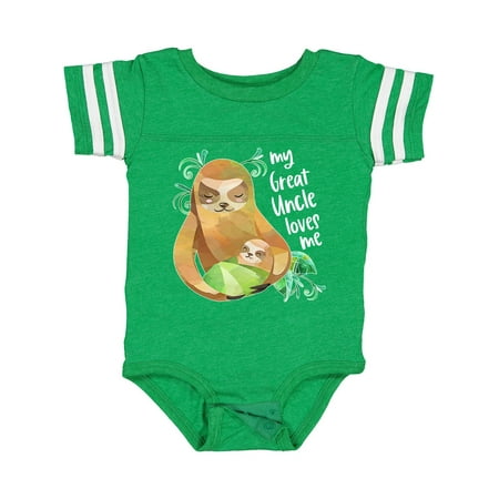 Inktastic My Great Uncle Loves Me Cute Sloth and Baby Gift Baby Boy or Baby Girl Bodysuit
Inktastic My Great Uncle Loves Me Cute Sloth and Baby Gift Baby Boy or Baby Girl Bodysuit