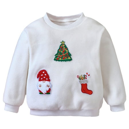 Quealent Girls Childrenscostume Female Big Kid Kids Zip up Cardigan Child Girls Christmas Long Sleeve Cartoon Prints Sweatshirt Pullover Tops Babies (White 160)
Quealent Girls Childrenscostume Female Big Kid Kids Zip up Cardigan Child Girls Christmas Long Sleeve Cartoon Prints Sweatshirt Pullover Tops Babies (White 160)