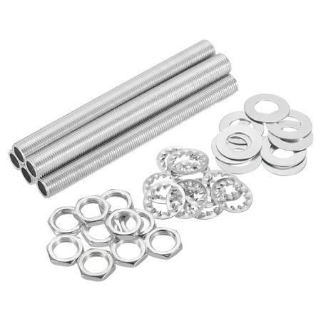 Uxcell 1/8IP Screw Thread Hex Fasteners Lock 3.9 Lamp Pipe Kit with Nuts Washers 35 Pack
Uxcell 1/8IP Screw Thread Hex Fasteners Lock 3.9 Lamp Pipe Kit with Nuts Washers 35 Pack